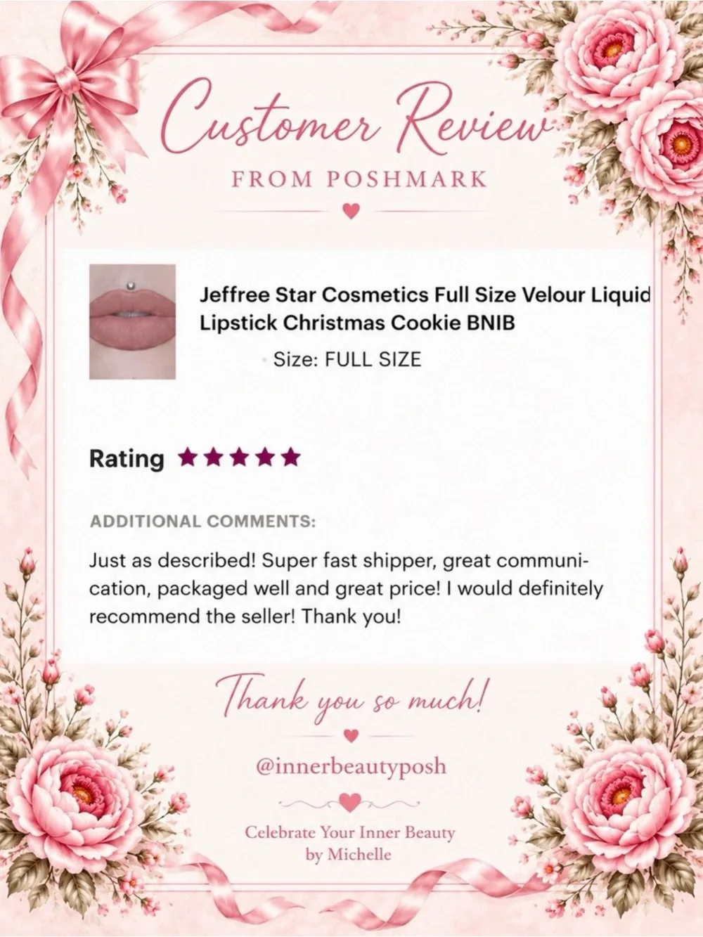 Jeffree Star x Shane Dawson I Gotta Go Velour Liquid Lipstick BNIB